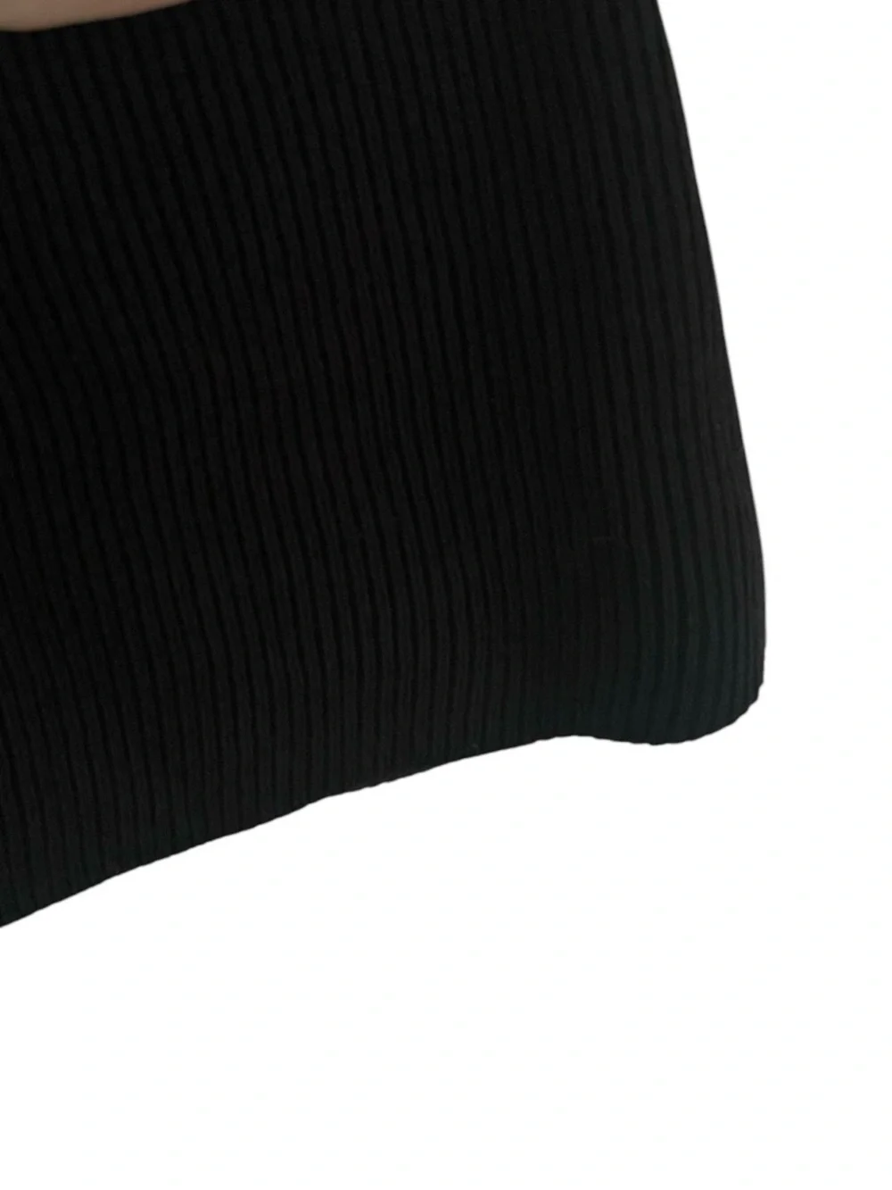 Sezane Naella Black Skirt NWT Large